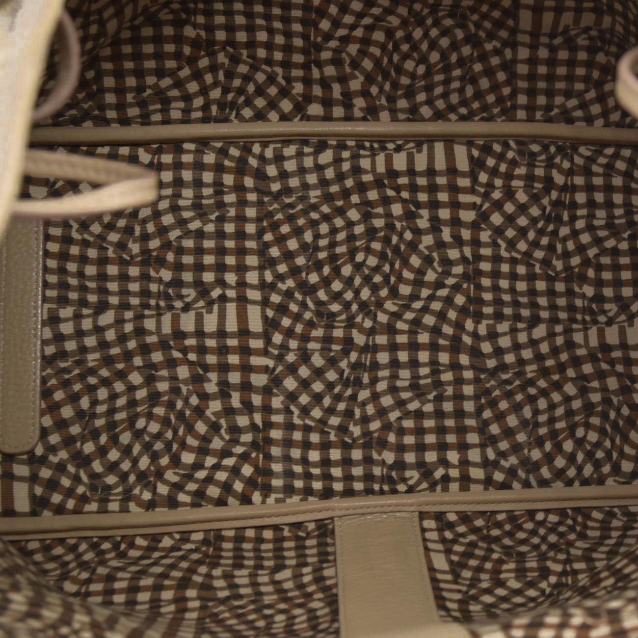 $830 MCM Tote Beige Large Liz Reversible Tote