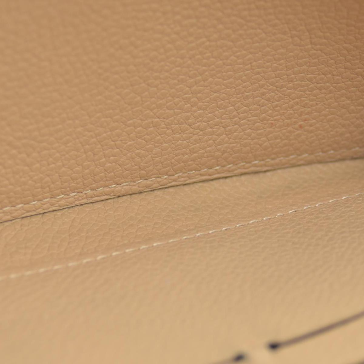 $1170 2015 Louis Vuitton Empreinte Clemence Wallet Dune  CONSIGNMENT SP2145