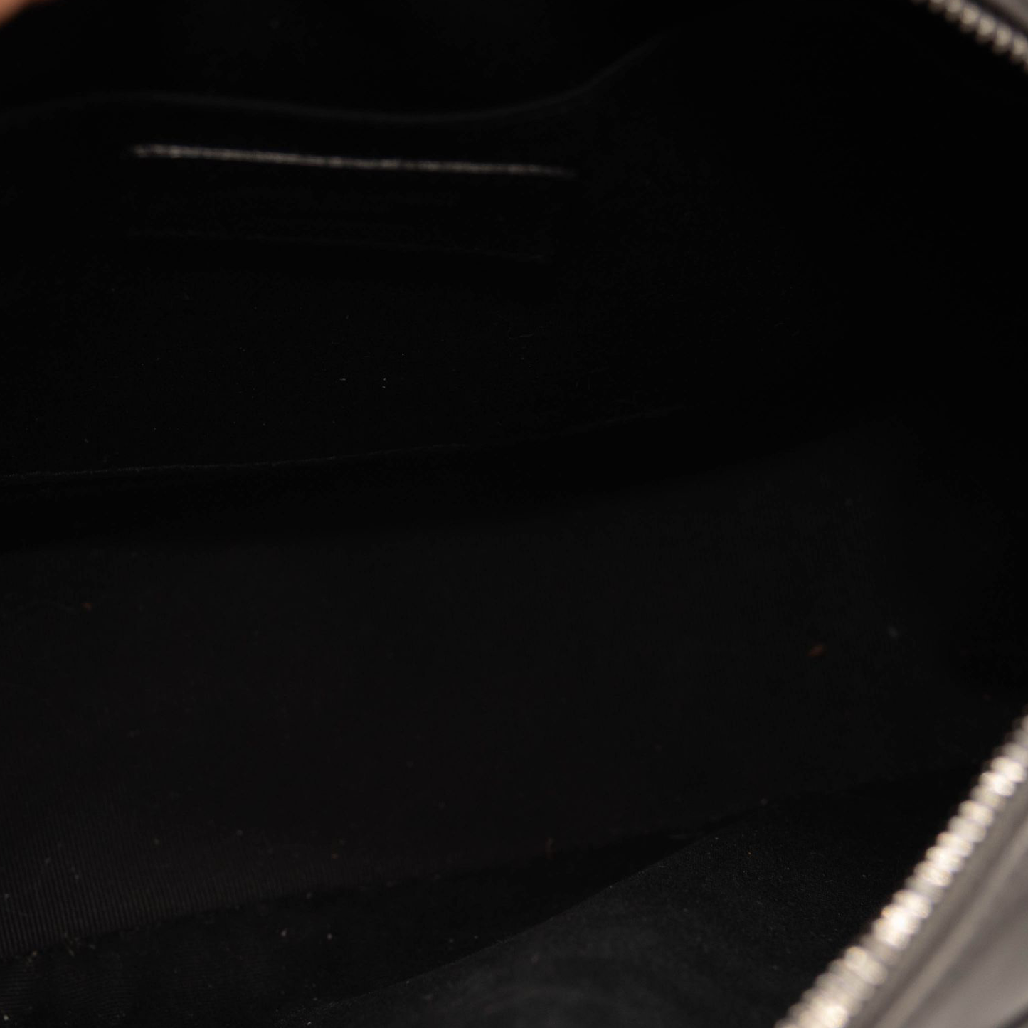 Saint Laurent Calfskin Matelasse Monogram Lou Camera Bag Graphite