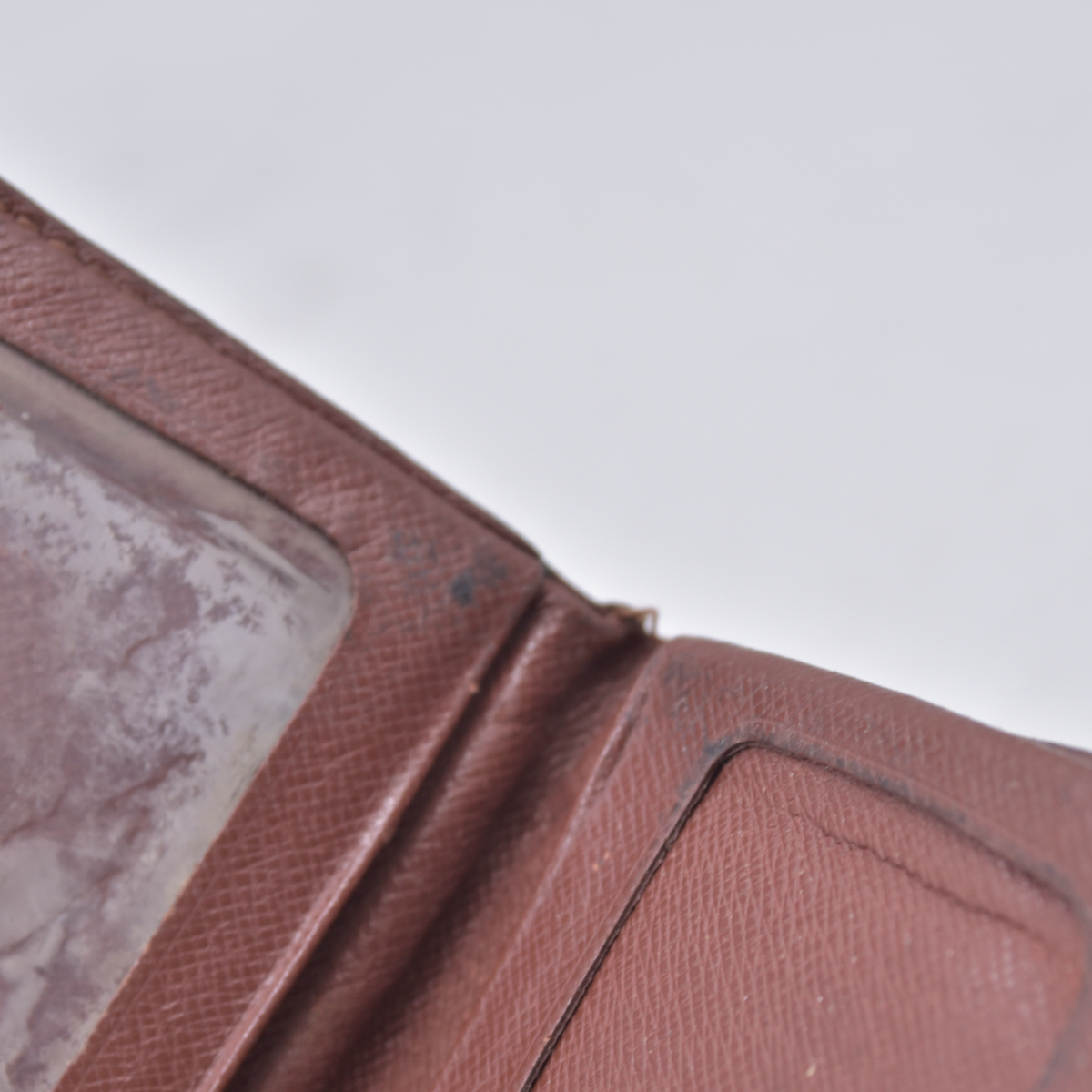 $295 2001 LOUIS VUITTON Monogram Card Case / Business Card Holder CA0021