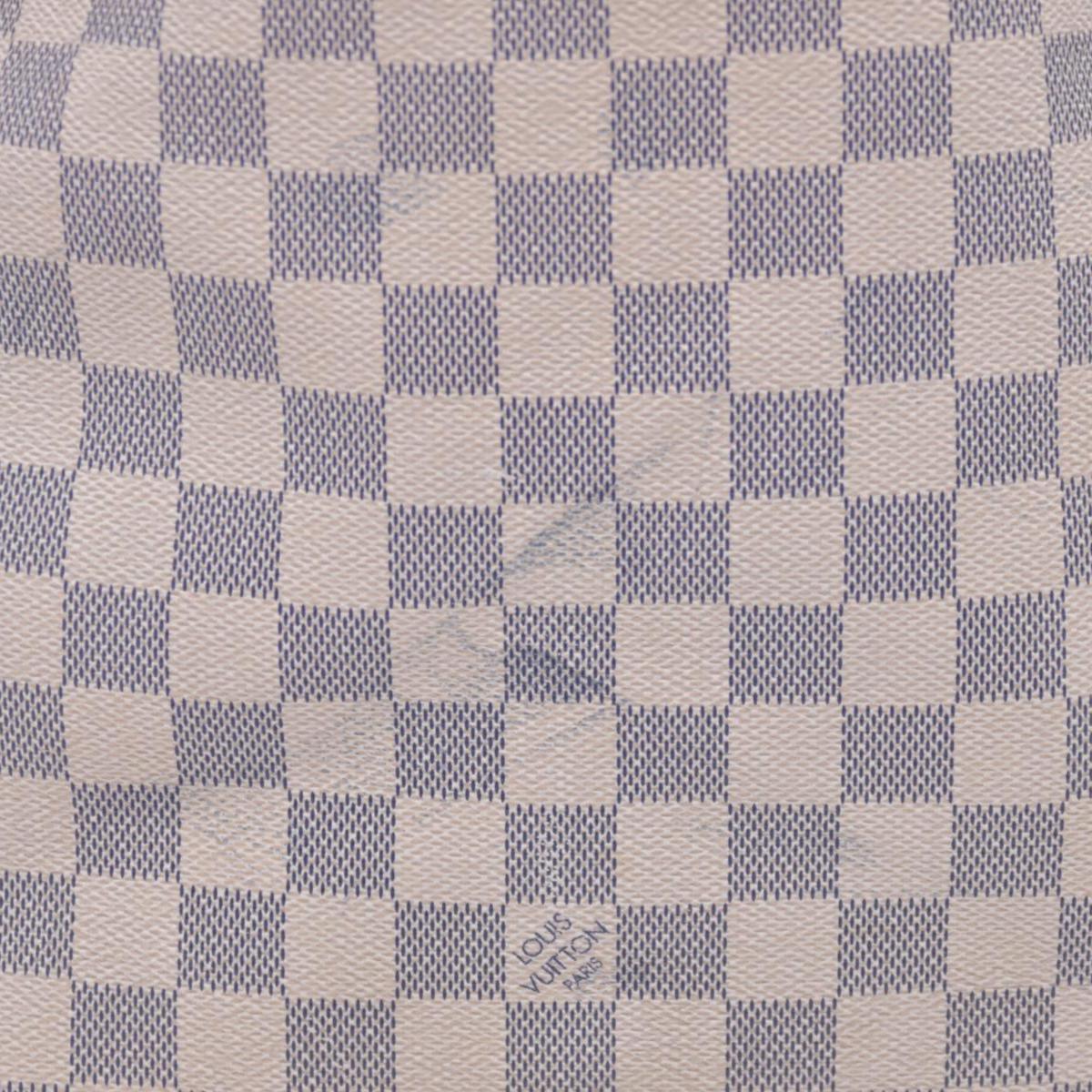 $1440 2016 Louis Vuitton Damier Azur Delightful MM Rose Ballerine SD1196
