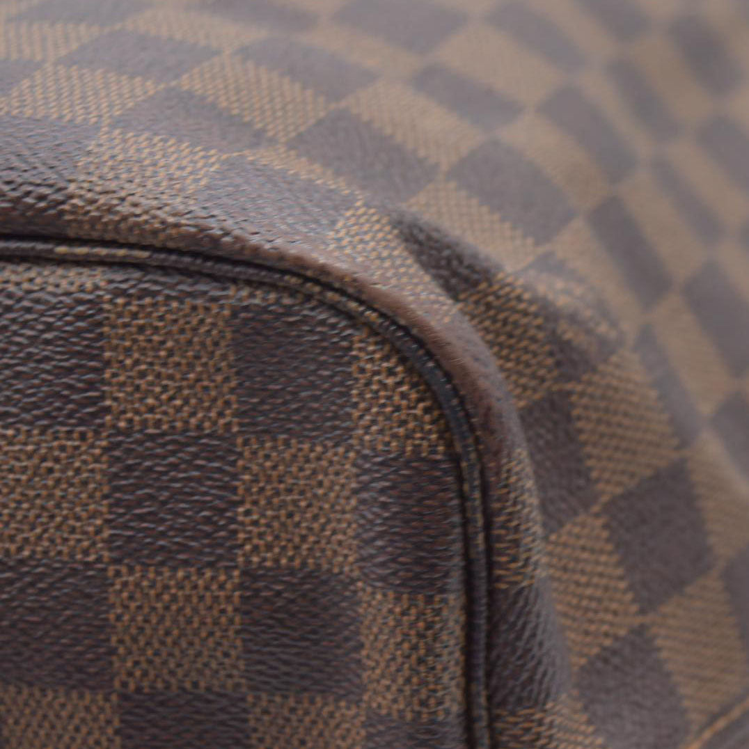 $2170 Louis Vuitton Damier Ebene Neverfull AR2260