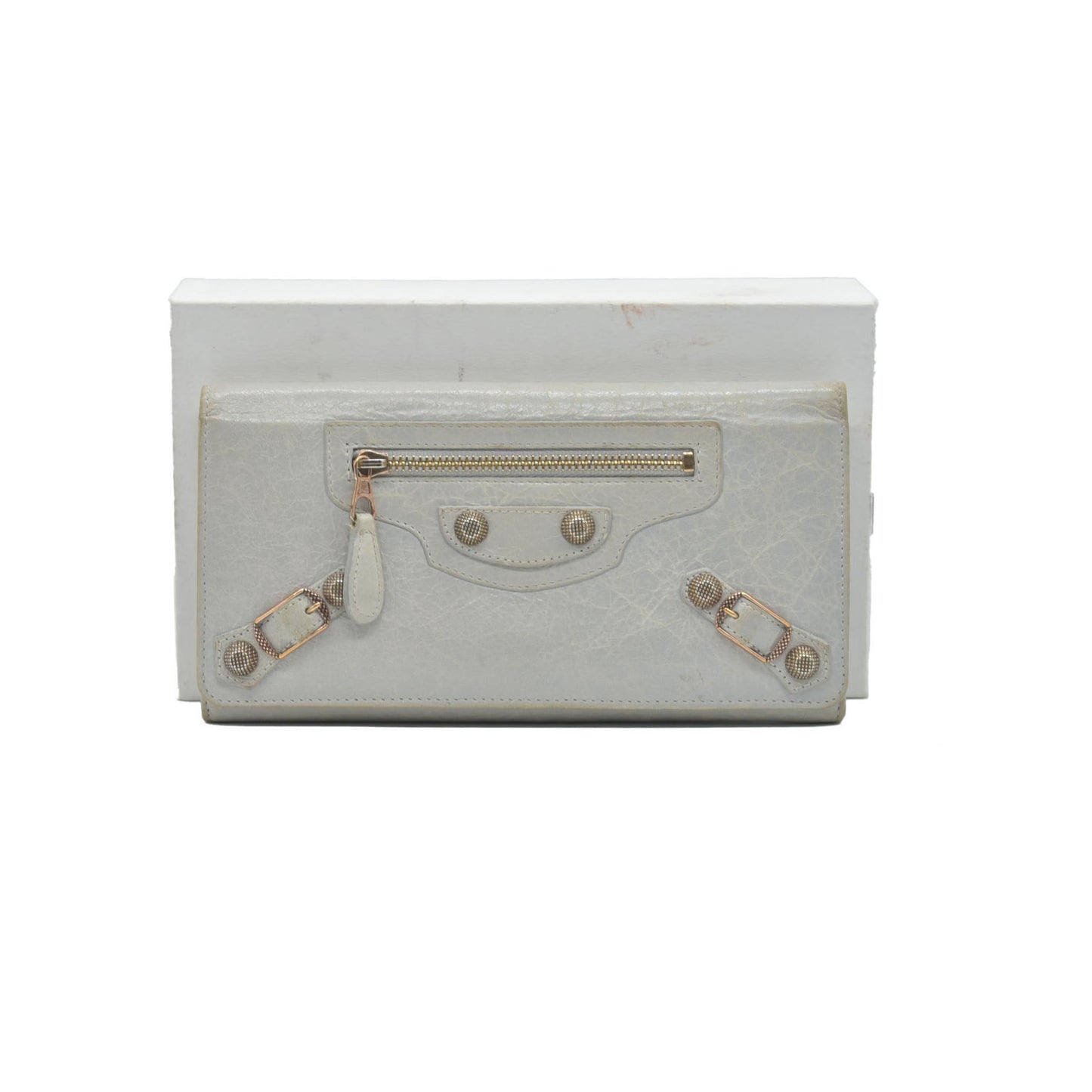 Balenciaga Leather Continental Wallet