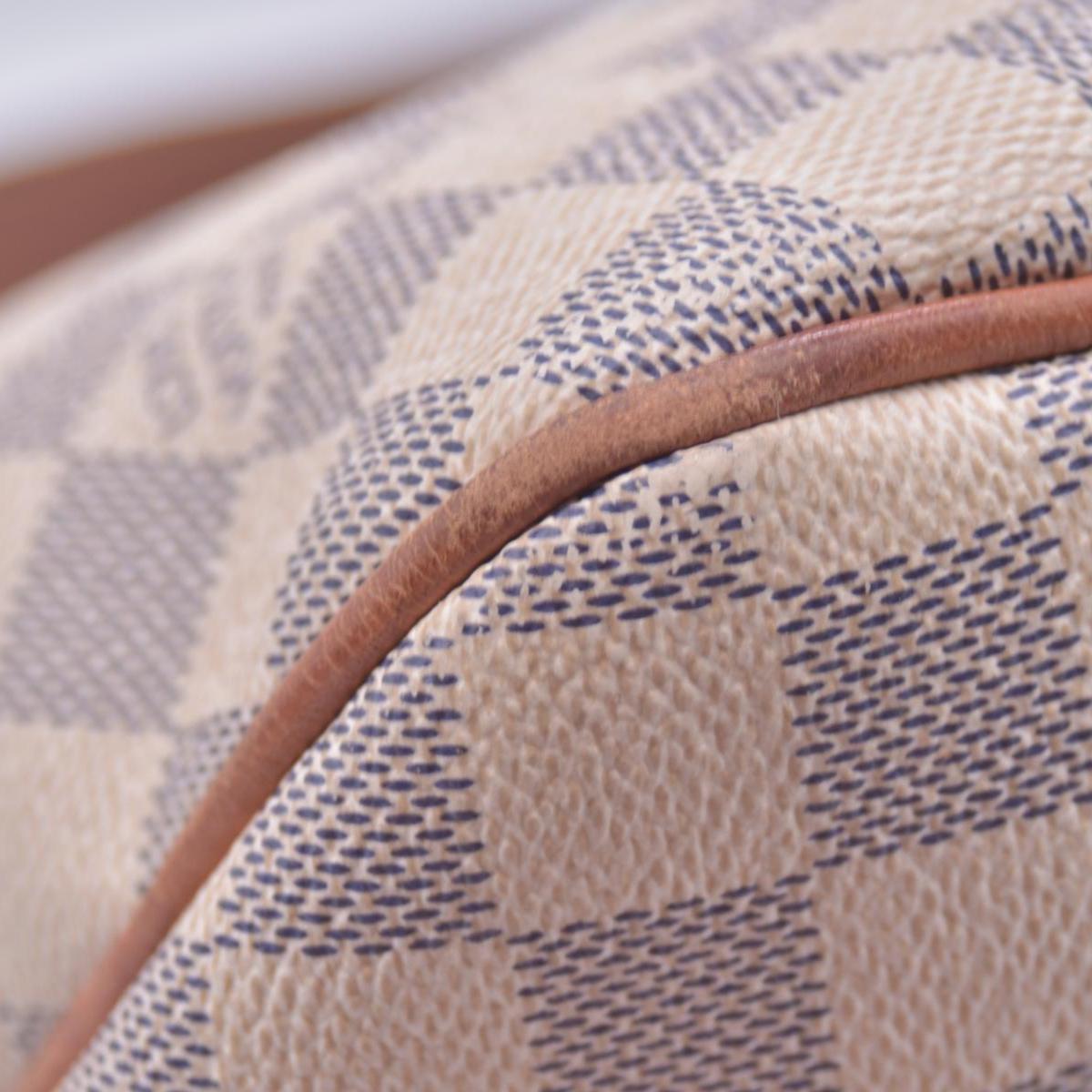 $1440 2016 Louis Vuitton Damier Azur Delightful MM Rose Ballerine SD1196