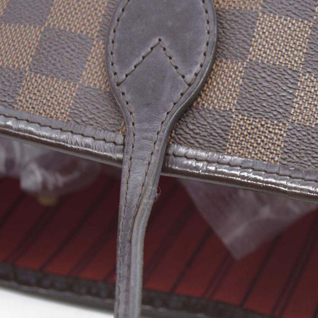 $2170 Louis Vuitton Damier Ebene Neverfull AR2260