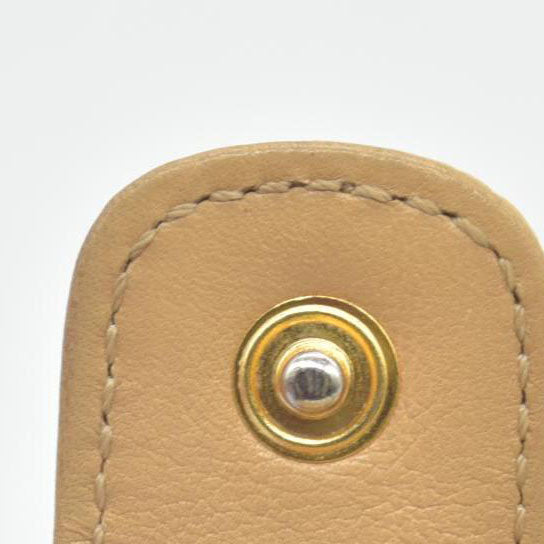 $700 Chanel Caviar Timeless CC Zip Around Coin Purse Beige CONSIGNMENT