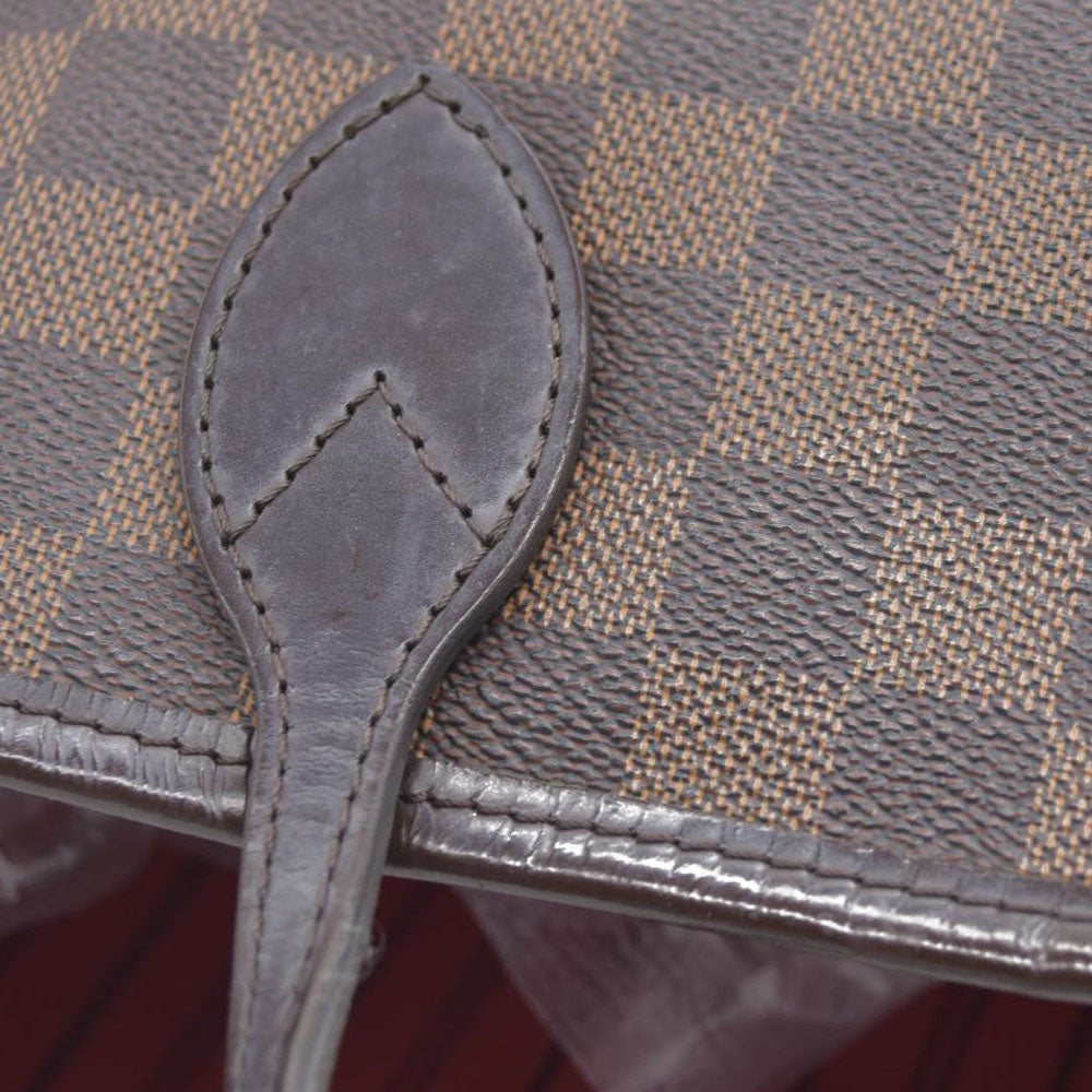 $2170 Louis Vuitton Damier Ebene Neverfull AR2260