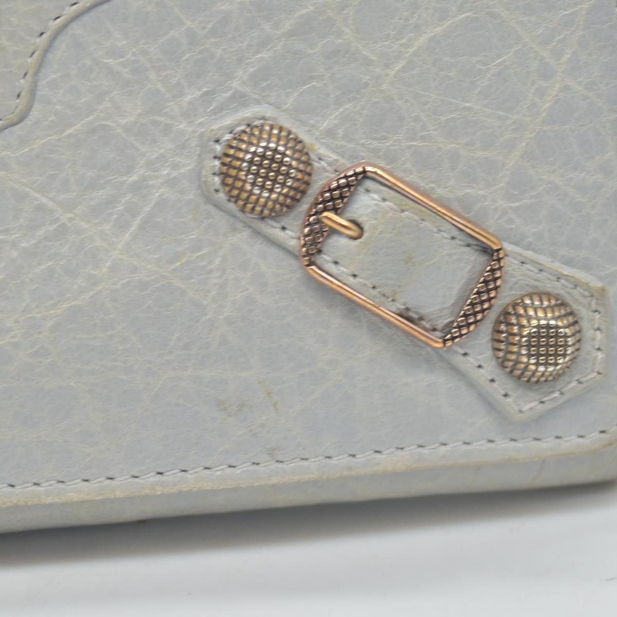 Balenciaga Leather Continental Wallet