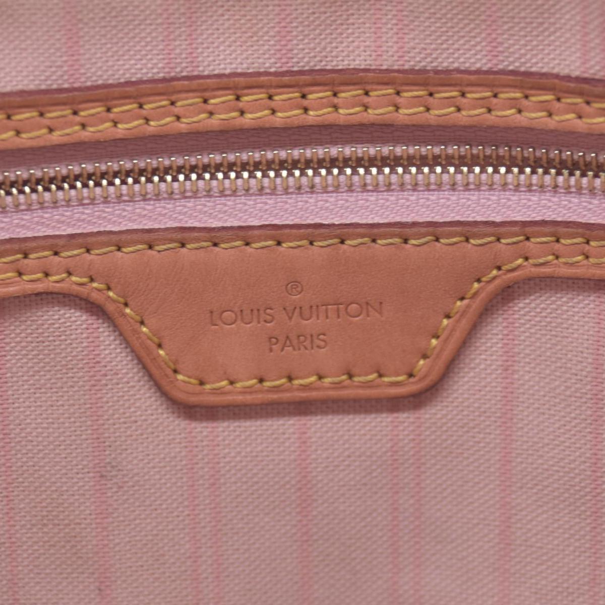 $1440 2016 Louis Vuitton Damier Azur Delightful MM Rose Ballerine SD1196