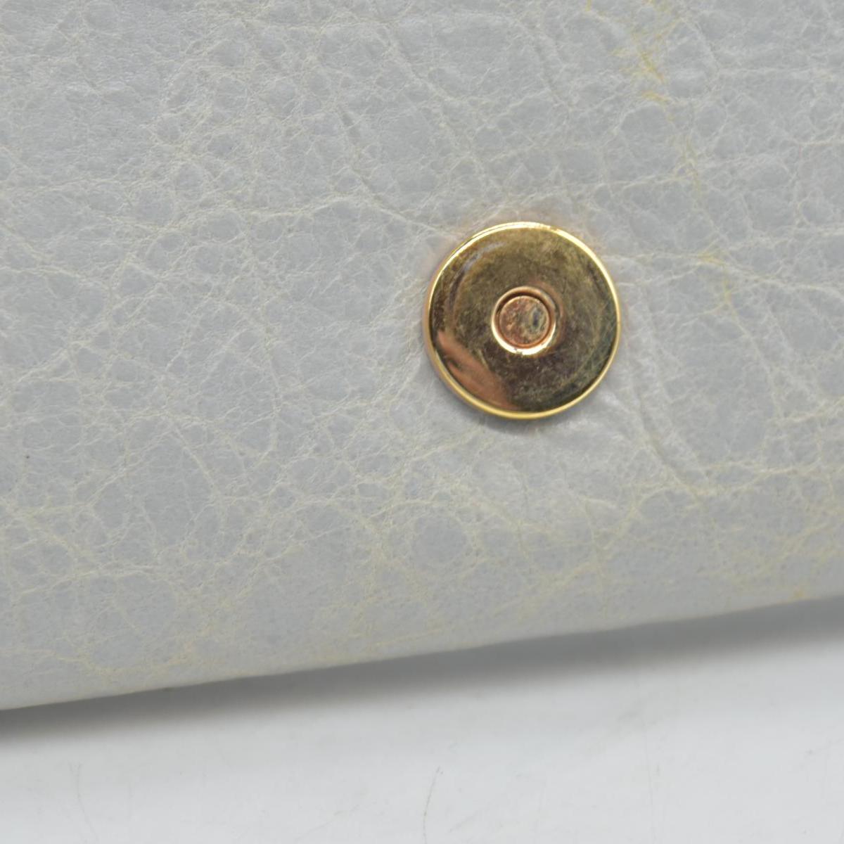 Balenciaga Leather Continental Wallet