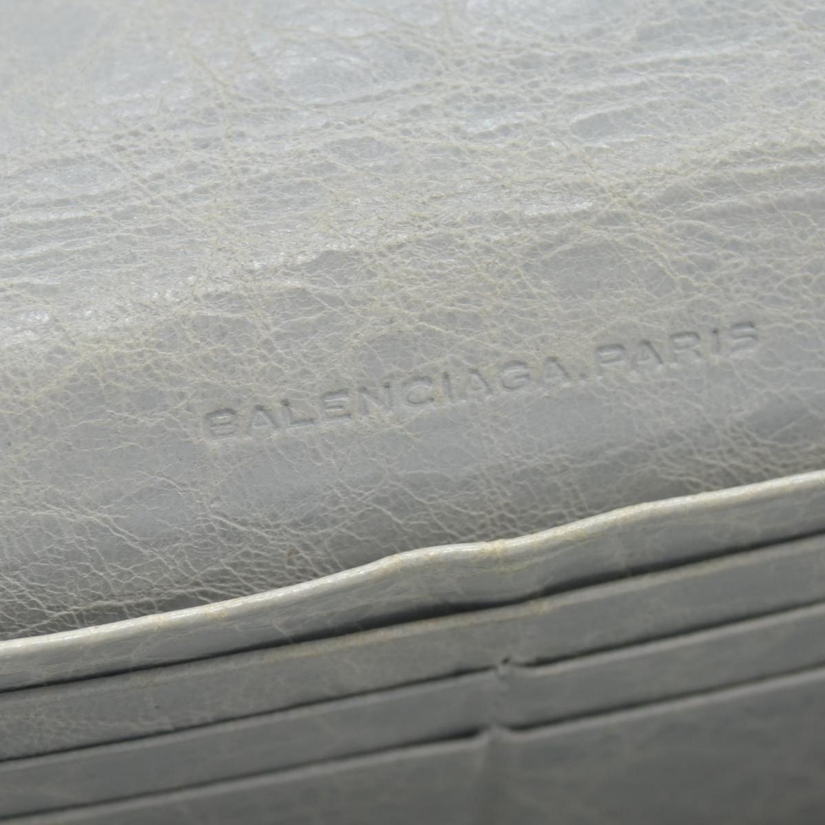 Balenciaga Leather Continental Wallet