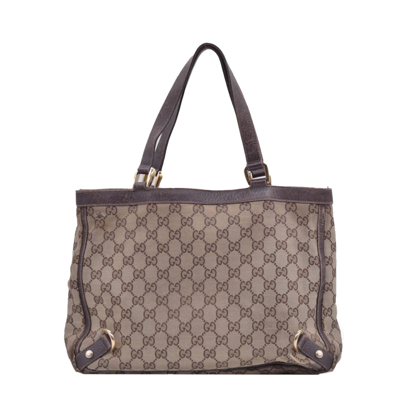 $1100 Gucci  Abbey D Ring Tote