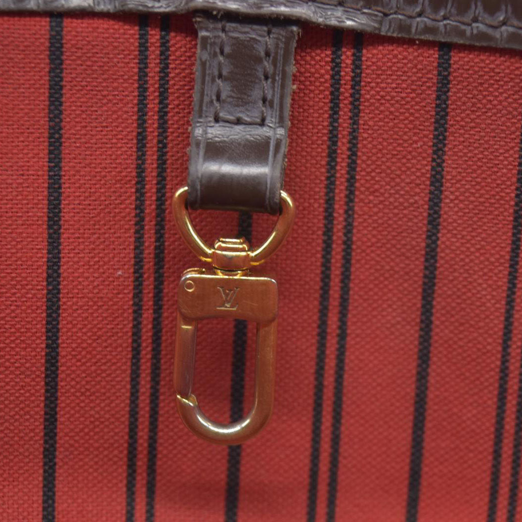 $2170 Louis Vuitton Damier Ebene Neverfull AR2260