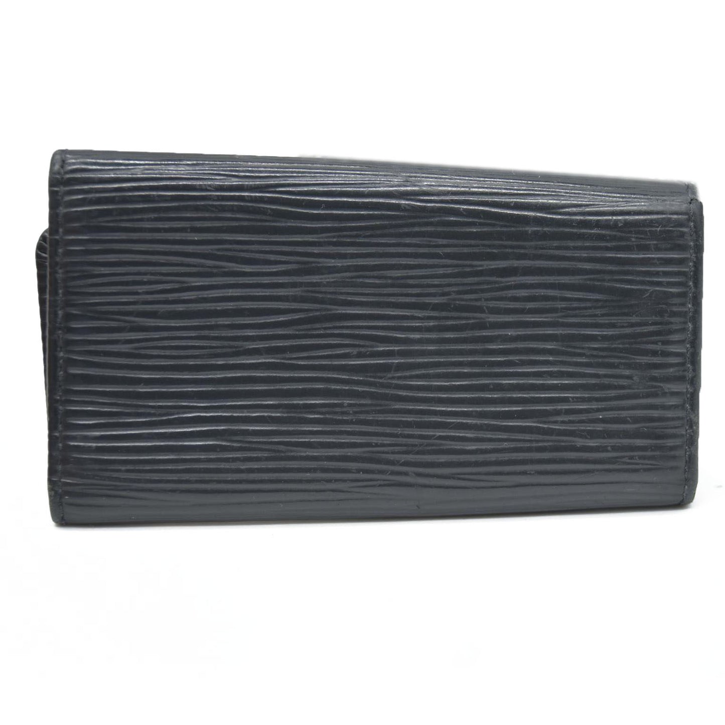 $320 AUCTION Louis Vuitton Epi Multicles 4 Key Holder Black CA1015
