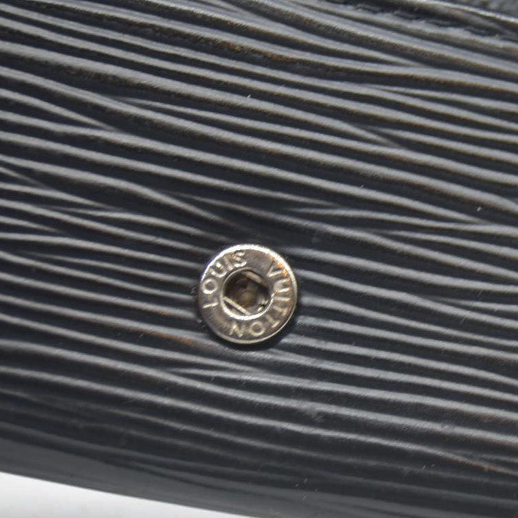 AUCTION $320 Louis Vuitton Epi Multicles 4 Key Ring Holder Black CA1015