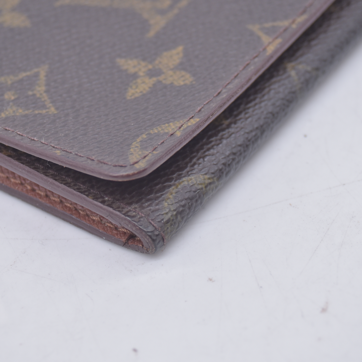 $420 1998 LOUIS VUITTON Monogram Card Holder / Pass Case CA0948