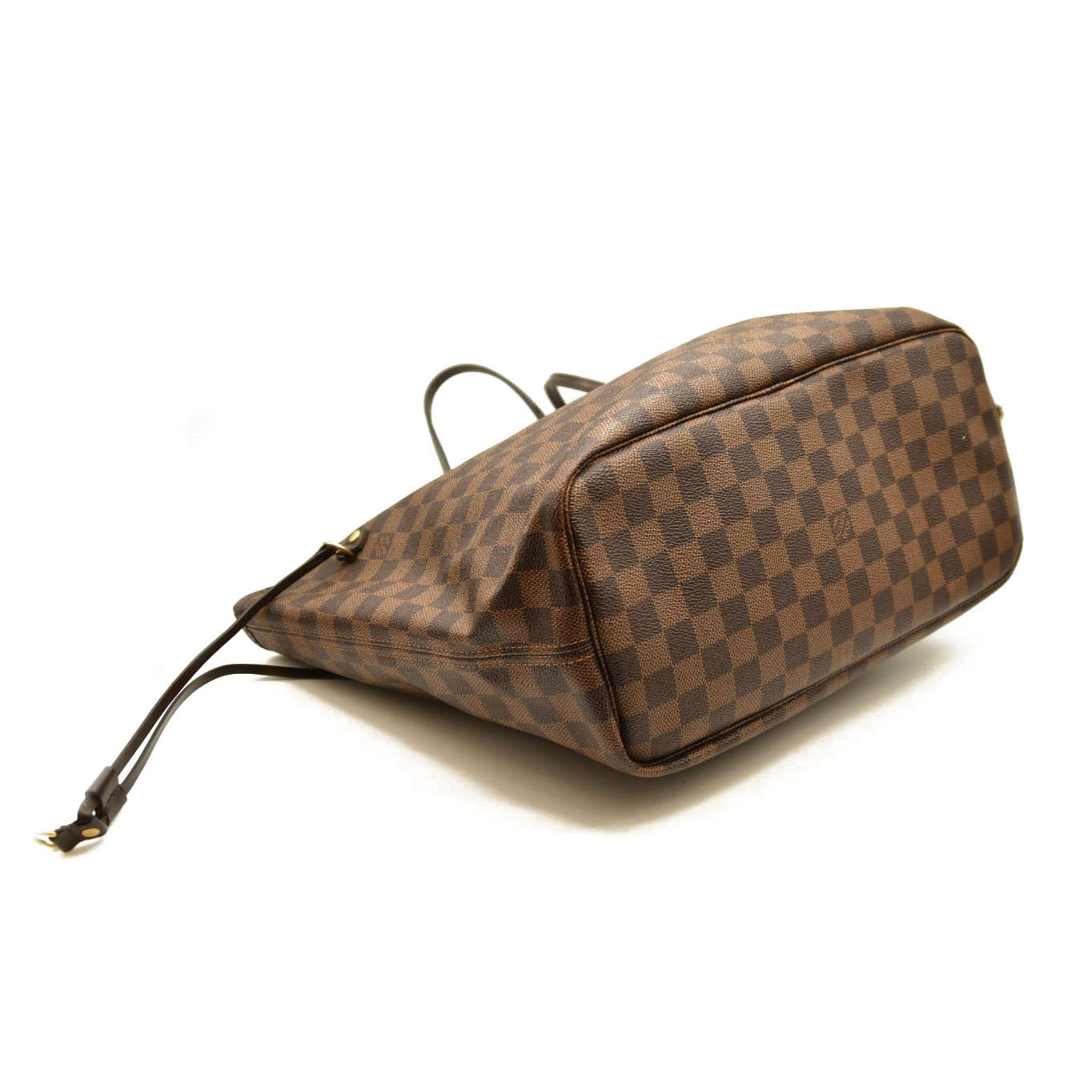 Louis Vuitton  Damier Ebene Neo Neverfull MM Rose Ballerine - Minor Stains on interior