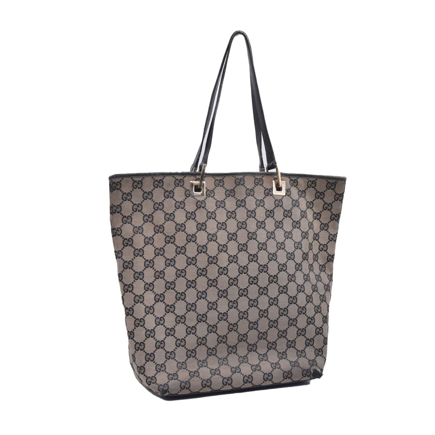 $875 Gucci GG Canvas GG Canvas Tote Bag
