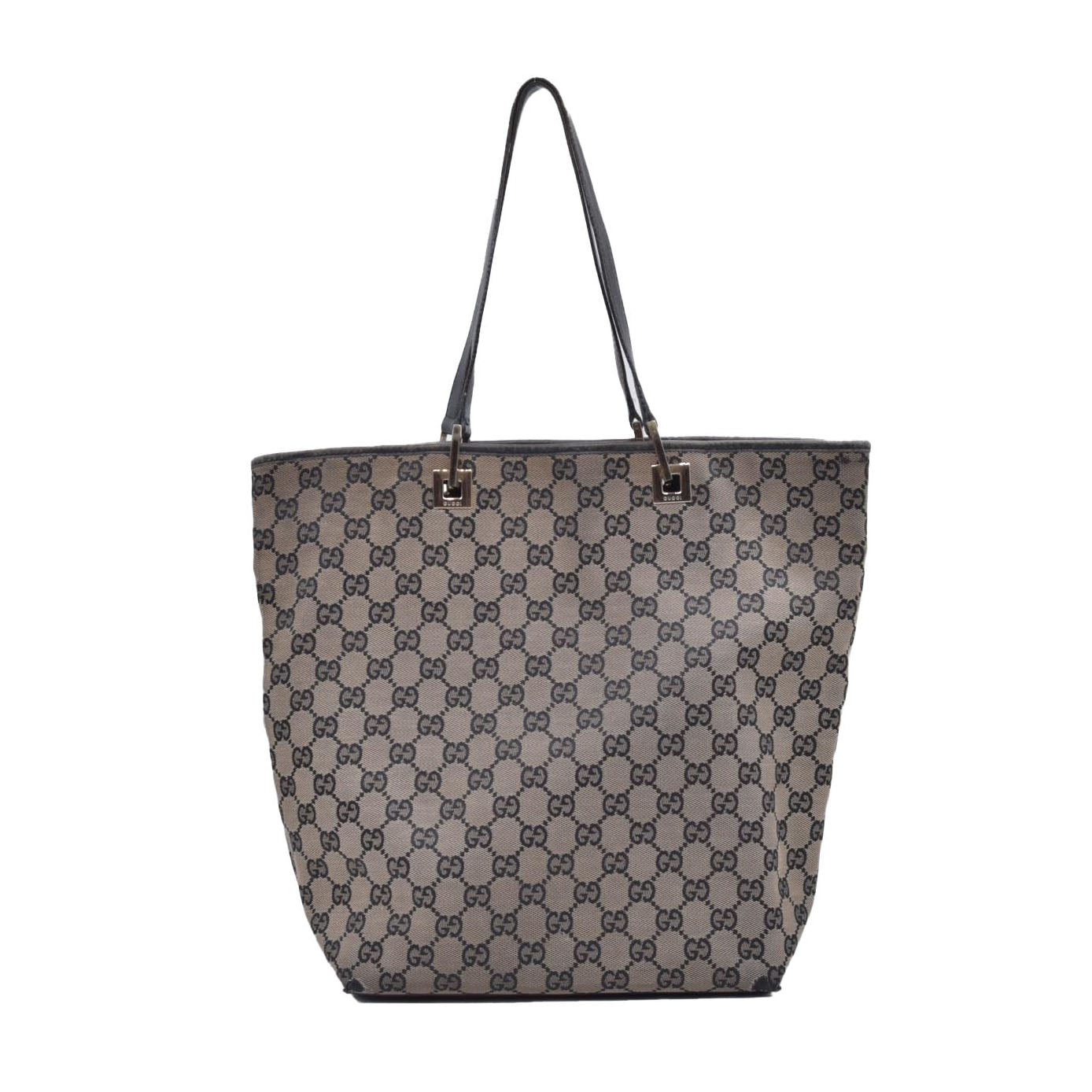 $875 Gucci GG Canvas GG Canvas Tote Bag