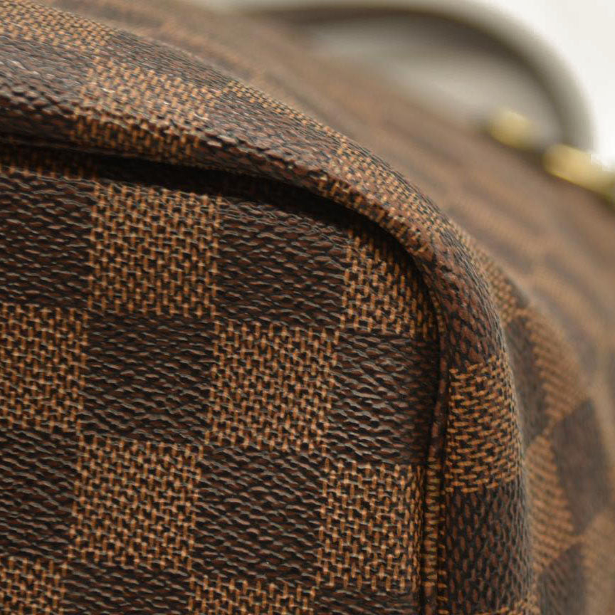 Louis Vuitton  Damier Ebene Neo Neverfull MM Rose Ballerine - Minor Stains on interior