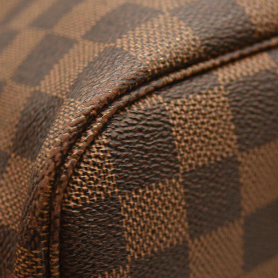 Louis Vuitton  Damier Ebene Neo Neverfull MM Rose Ballerine - Minor Stains on interior