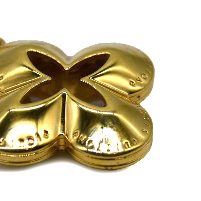Louis Vuitton  Metal Eclipse Bag Charm Key Holder Gold
