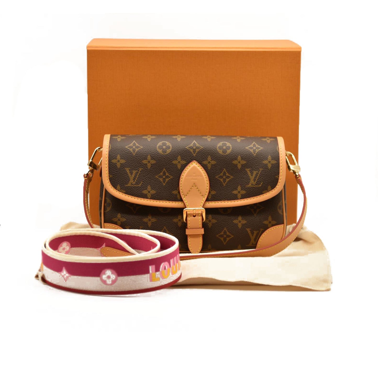 Louis Vuitton  Monogram Diane Fuchsia RFID Like New