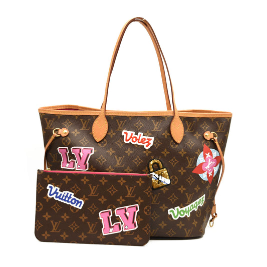 LOUIS VUITTON Monogram Travel Stickers Neverfull MM