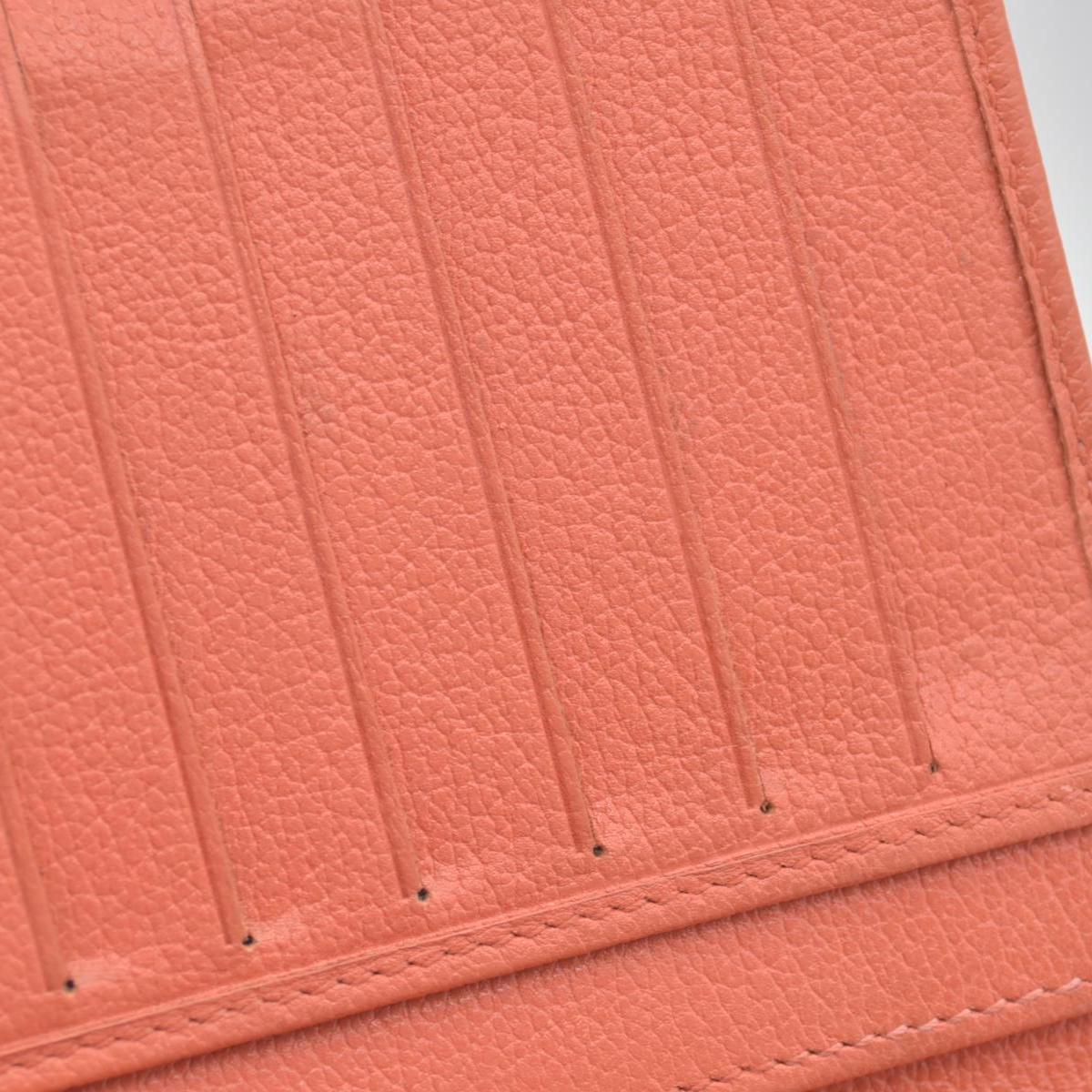 $925 2008 Chanel Camellia Butterfly Coco Mark Fisher Pink Long Wallet CONSIGNMENT