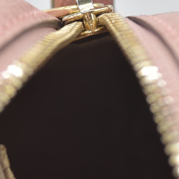 $1290 Gucci Monogram Mini Bree Messenger Bag Beige Soft Pink