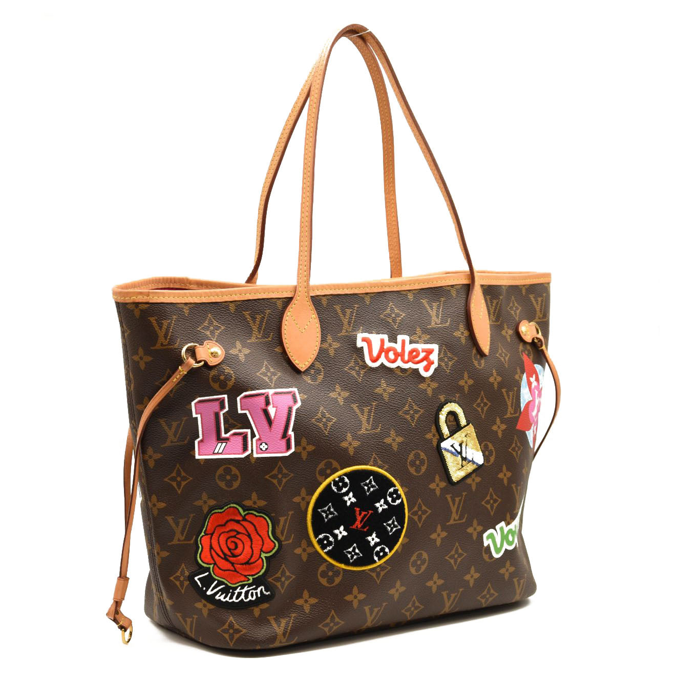 LOUIS VUITTON Monogram Travel Stickers Neverfull MM