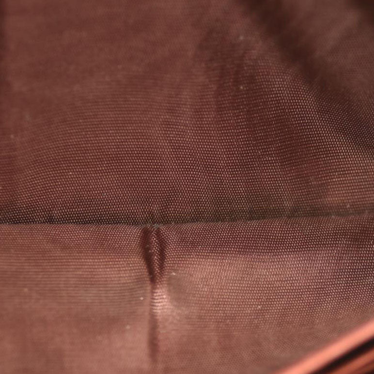 Miu Miu  Vernice Crocodile Embossed Calfskin Zip Around Wallet Cipria