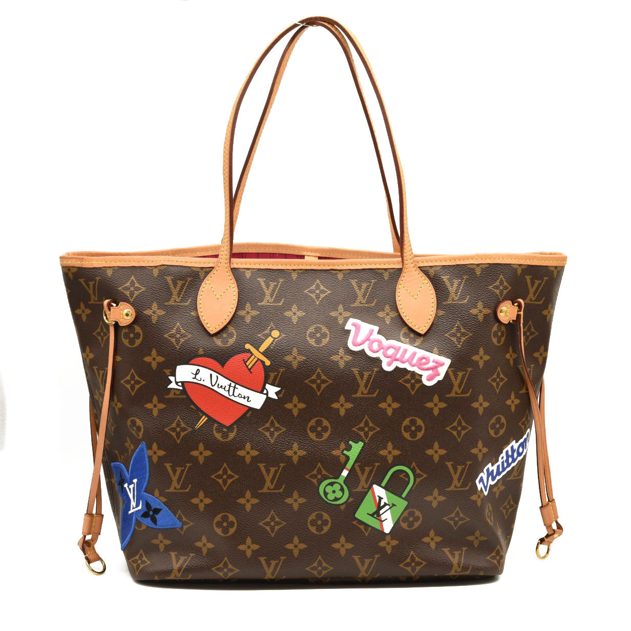 LOUIS VUITTON Monogram Travel Stickers Neverfull MM