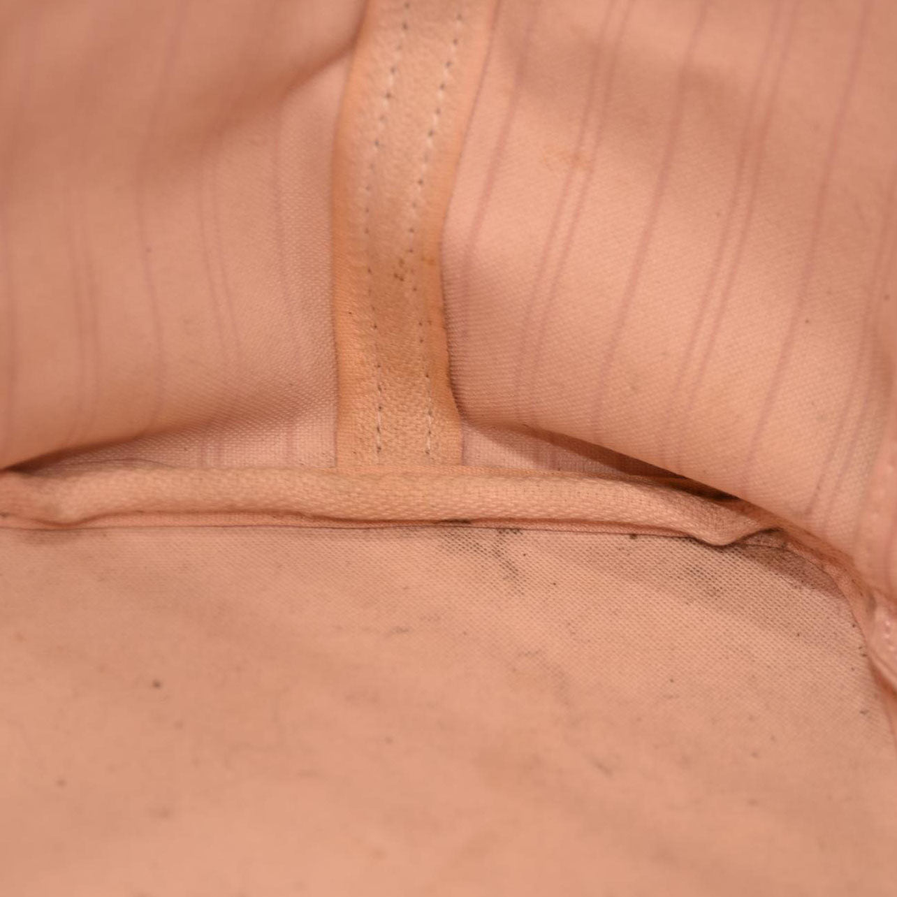 Louis Vuitton  Damier Ebene Neo Neverfull MM Rose Ballerine - Minor Stains on interior