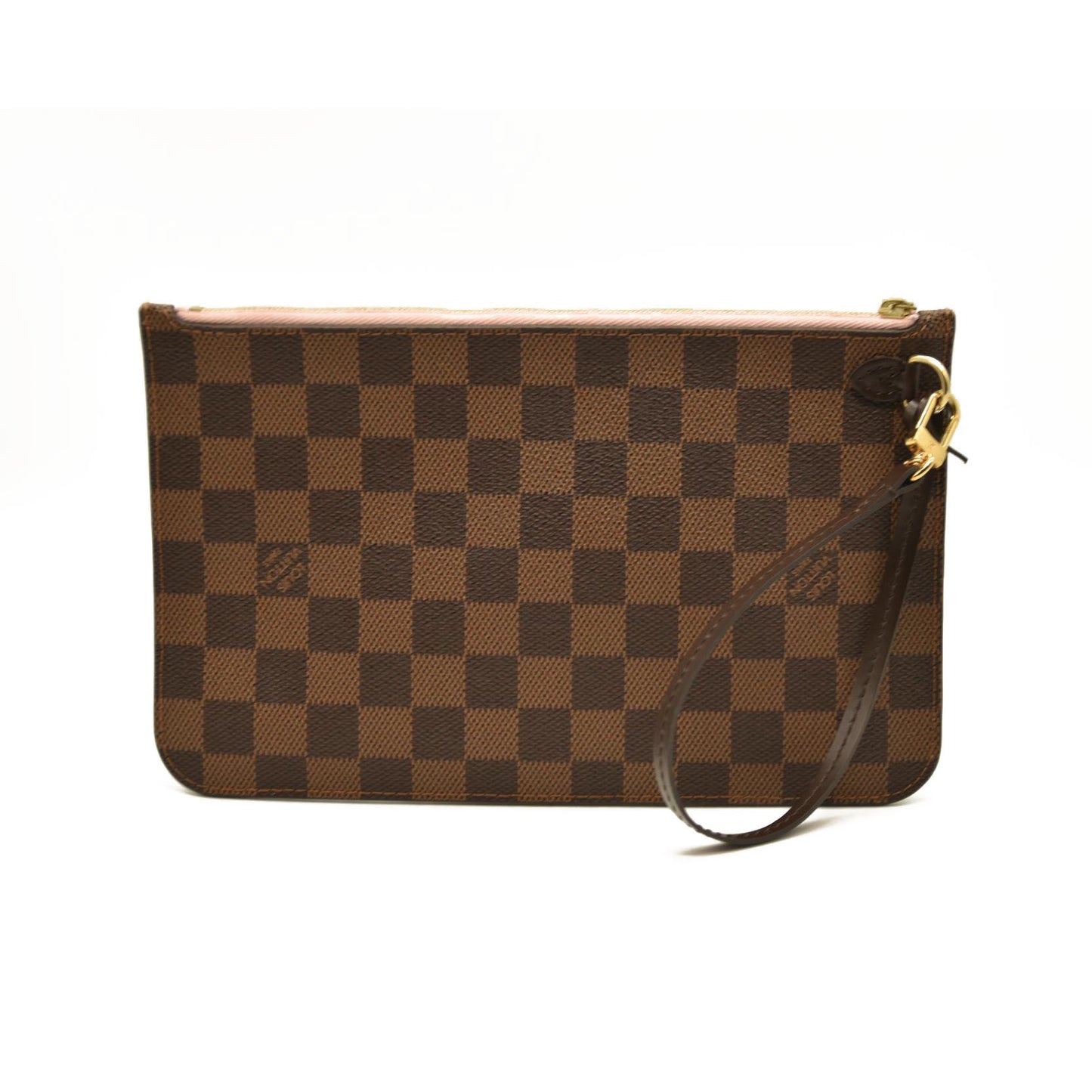 Louis Vuitton  Damier Ebene Neo Neverfull MM Rose Ballerine - Minor Stains on interior