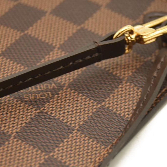 Louis Vuitton  Damier Ebene Neo Neverfull MM Rose Ballerine - Minor Stains on interior