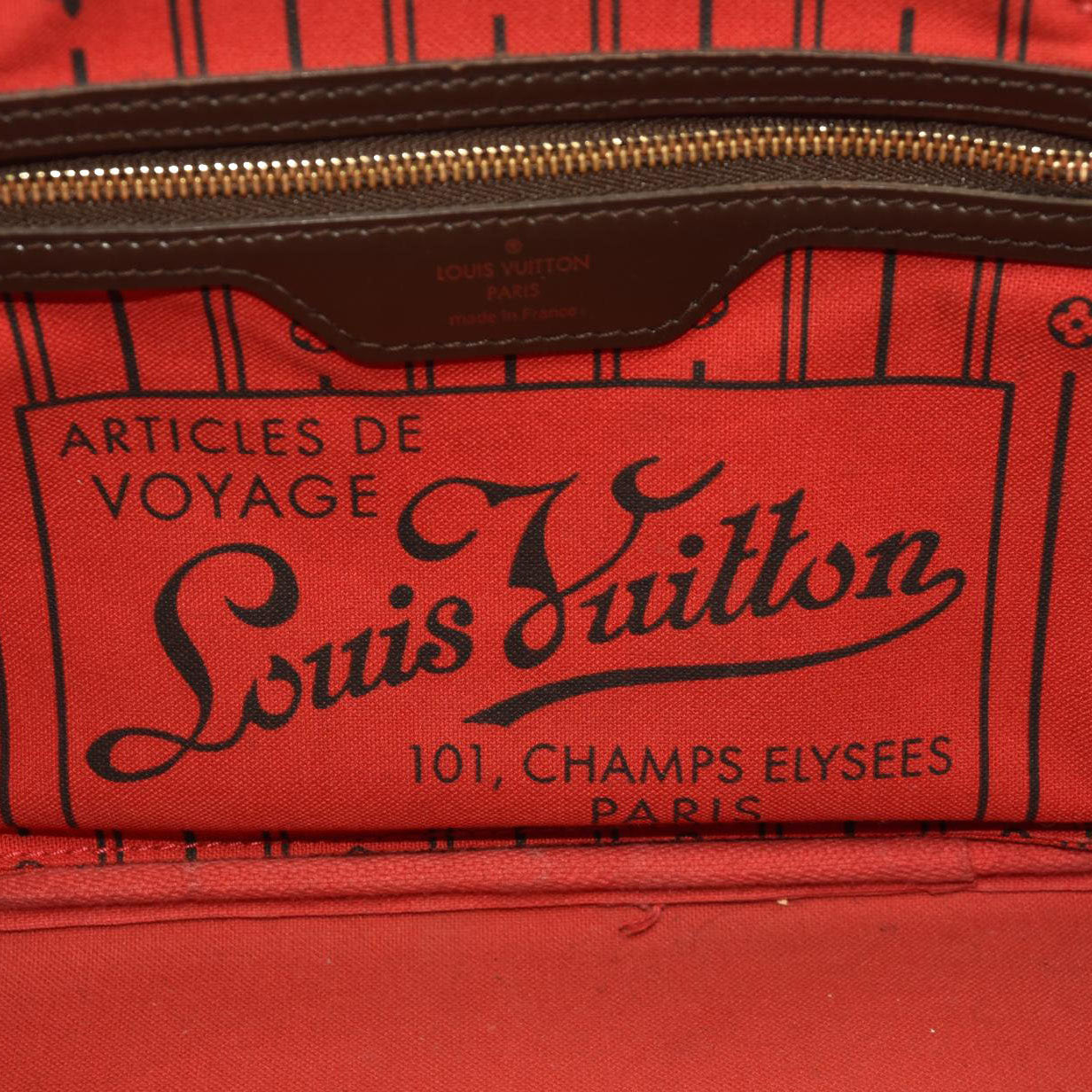 LOUIS VUITTON Damier Ebene Neo Neverfull PM VI2049