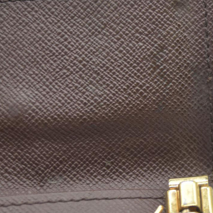 AUCTION $295 Louis Vuitton Damier Multicles 4 Ring Key Case Brown CT4140