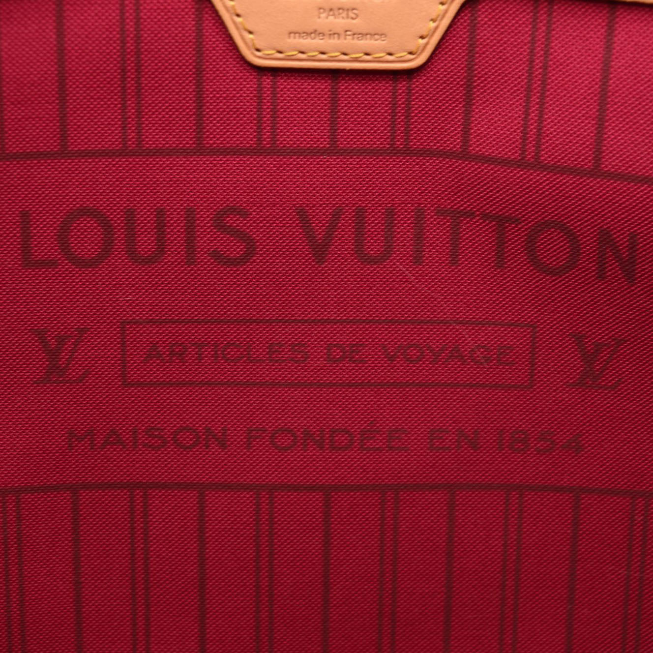 LOUIS VUITTON Monogram Travel Stickers Neverfull MM