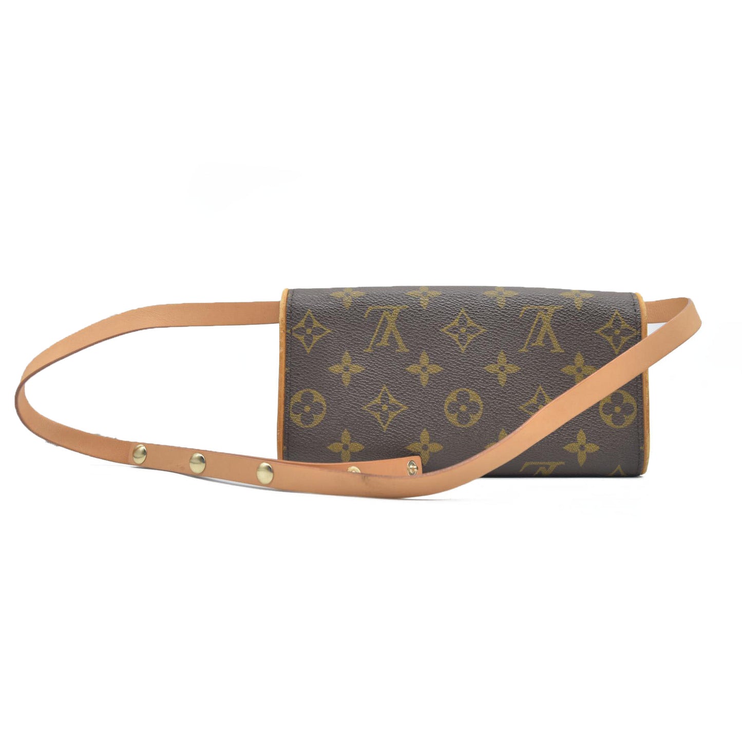 $1105 Louis Vuitton LV Monogram Twin CONSIGNMENT CA0060