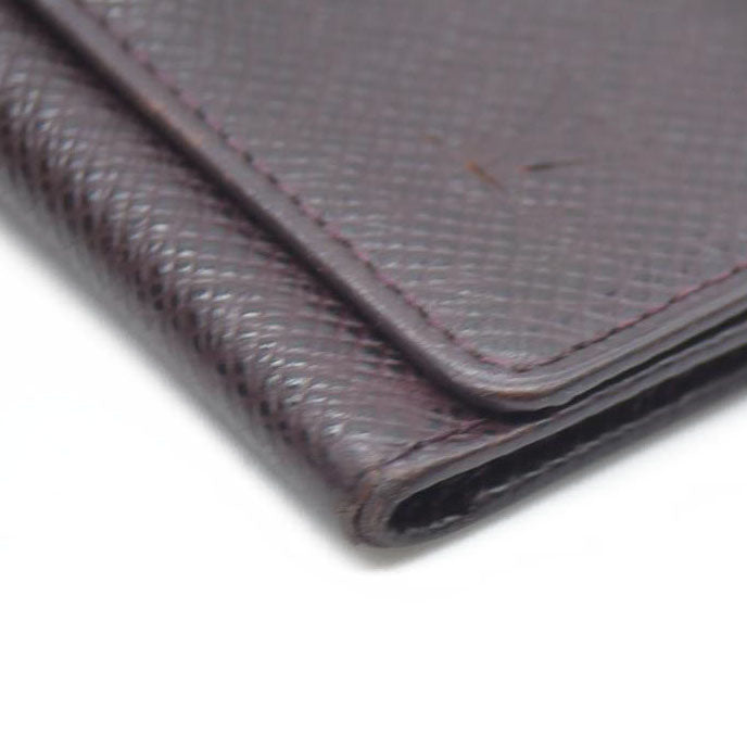 AUCTION $350 Louis Vuitton Taiga Leather Multicles 4 Ring Key Case Acajou CA0928