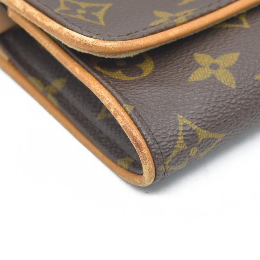 $1105 Louis Vuitton LV Monogram Twin CONSIGNMENT CA0060