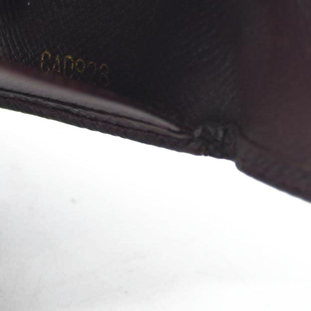 AUCTION $350 Louis Vuitton Taiga Leather Multicles 4 Ring Key Case Acajou CA0928