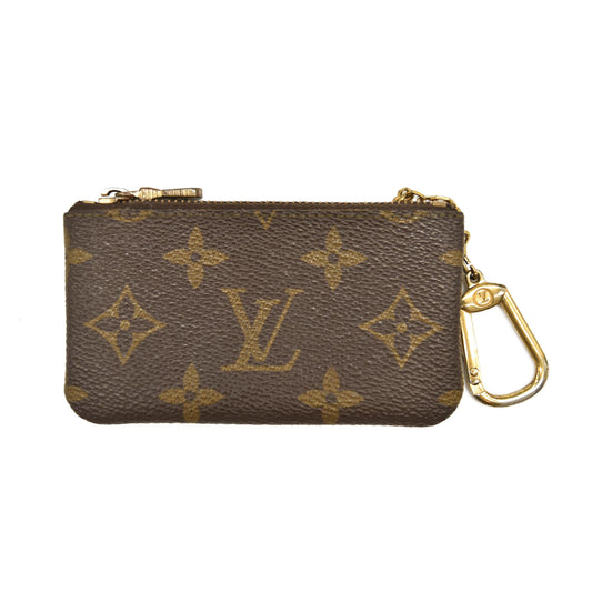 LOUIS VUITTON Monogram Key Pouch