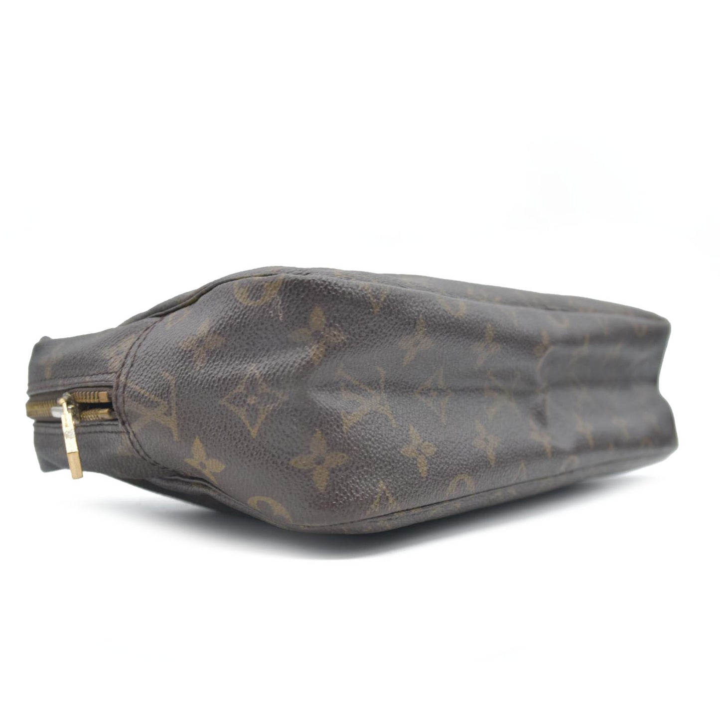 $600 Louis Vuitton Monogram Trousse Toilette 28 Clutch Pouch Bag