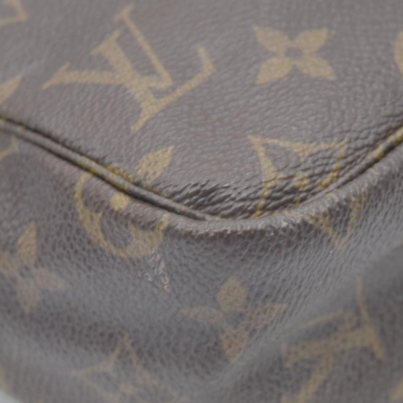 $600 Louis Vuitton Monogram Trousse Toilette 28 Clutch Pouch Bag
