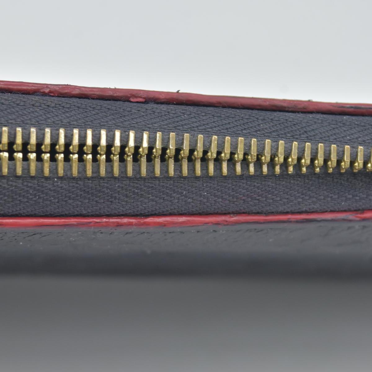 $1170 BROKEN 2019  Louis Vuitton Zippy Wallet Empreinte Marine Rouge SP4179 CONSIGNMENT