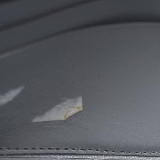 AUCTION $750 CELINE Large Flap MultiFunction Leather Long Bifold Wallet Gray