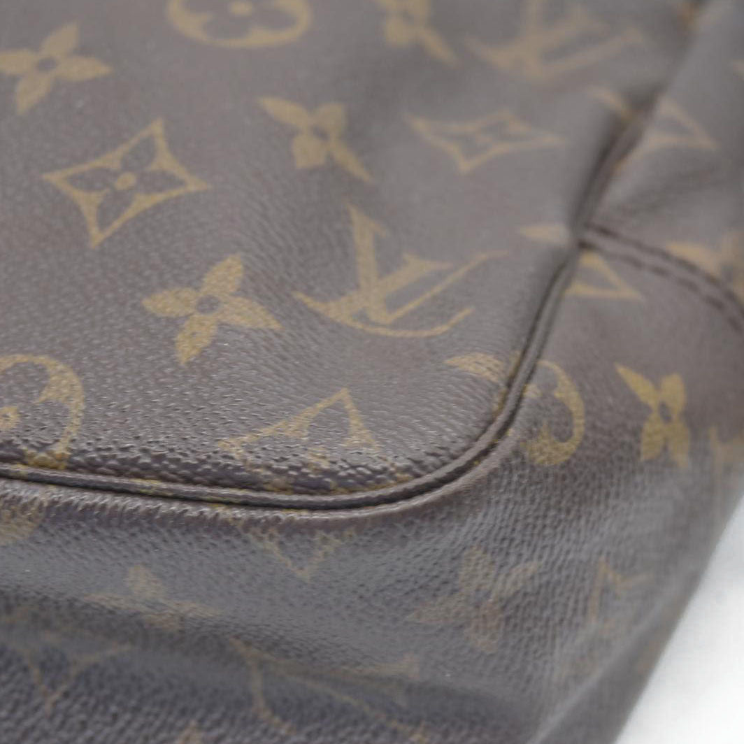 $600 Louis Vuitton Monogram Trousse Toilette 28 Clutch Pouch Bag