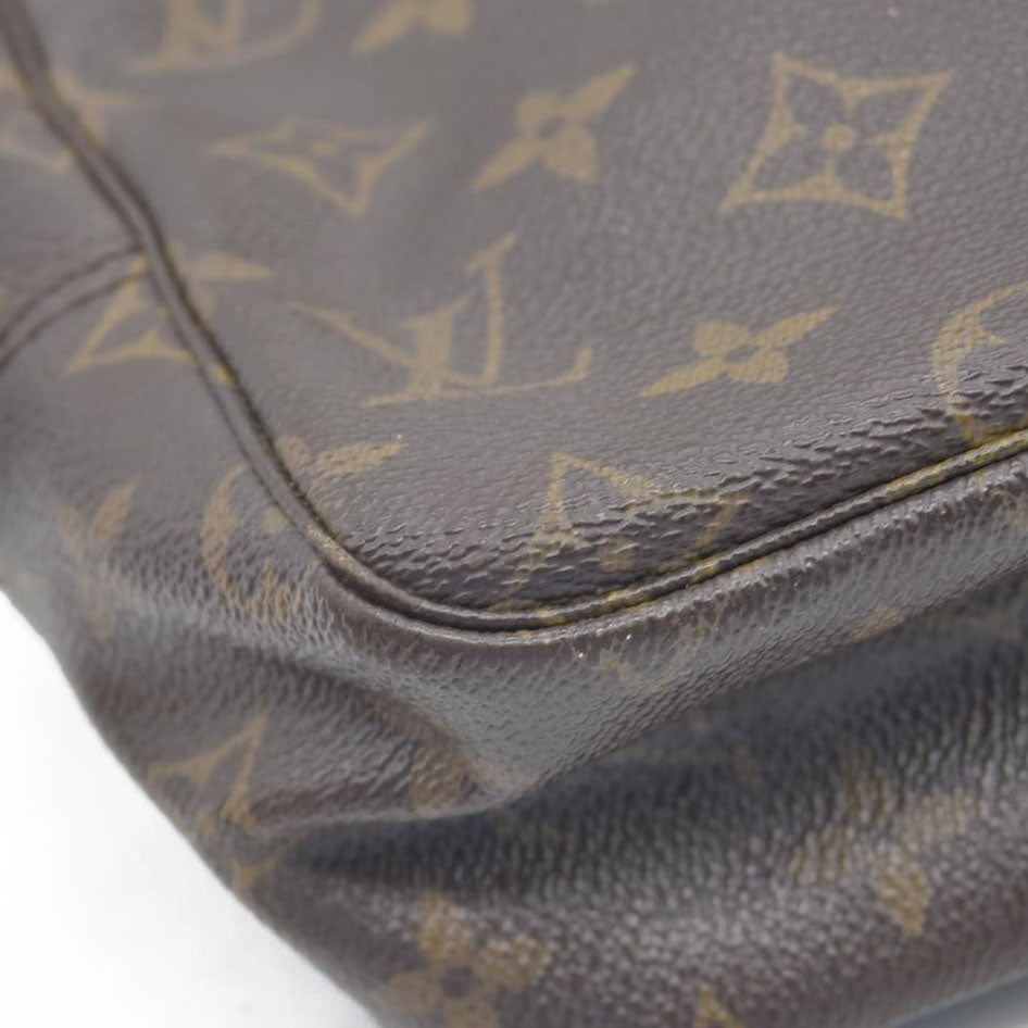 $600 Louis Vuitton Monogram Trousse Toilette 28 Clutch Pouch Bag